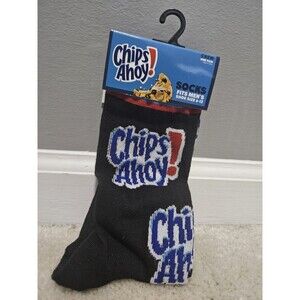 1 Pair of Chips Ahoy! Crew Socks - Men's Shoe Size 6-12
